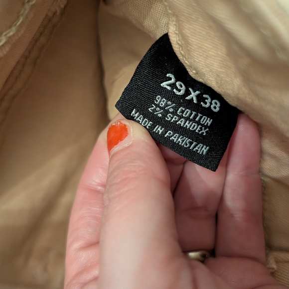 Taker Desert Wash Effect Stretch Stacked Pant Size 29x38 NEW - Picture 6 of 6